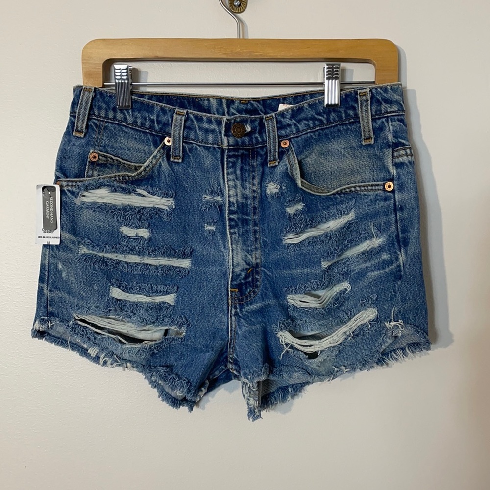 Vintage Levis Cut Off Shorts Orange Tab Aritzia NWT